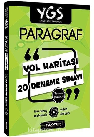 YGS Paragraf Yol Haritası 20 Deneme Sınavı