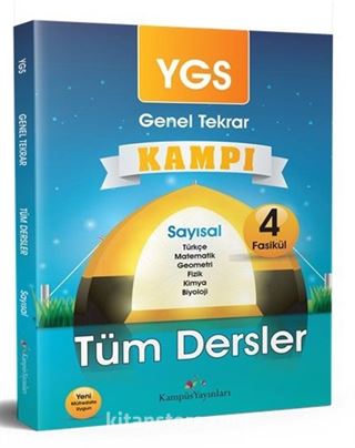 YGS Tüm Dersler Genel Tekrar Kampı Sayısal Tüm Dersler