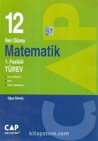 12. Sınıf İleri Düzey Matematik 1. Fasikül Türev