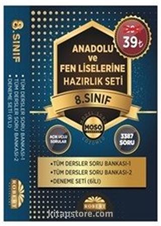 8. Sınıf Soru Bankası 3 lü Set