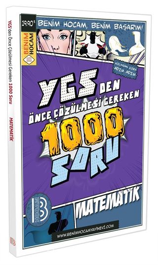 YGS'den Önce Çözülmesi Gereken 1000 Soru Matematik