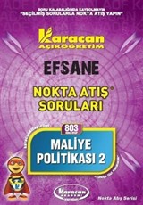 Maliye Politikası 2 Nokta Atış Soruları (Kod:803)