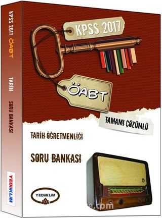 2017 KPSS ÖABT Tarih Tamamı Çözümlü Soru Bankası