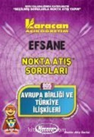 Avrupa Birliği ve Türkiye İlişkileri Nokta Atış Soruları (Kod:805)