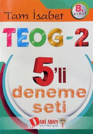 8. Sınıf TEOG 2 Tam İsabet 5'li Deneme Seti