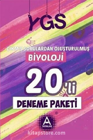 YGS Çıkmış Sorulardan Oluşturulmuş Biyoloji 20'li Deneme Paketi