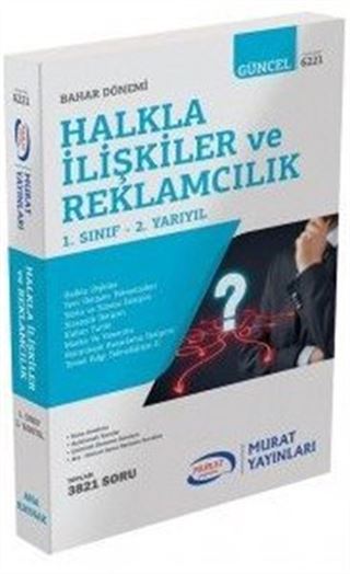 Halkla İlişkiler ve Reklamcılık 1. Sınıf 2. Yarıyıl Bahar Dönemi (6221)