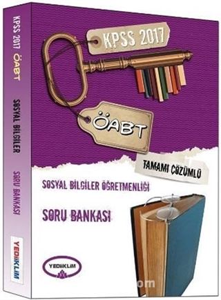 2017 KPSS ÖABT Sosyal Bilgiler Öğretmenliği Tamamı Çözümlü Soru Bankası