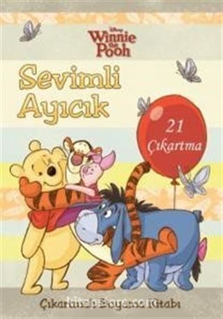 Disney WTP Sevimli Ayıcık Çıkartmalı Boyama Kitabı