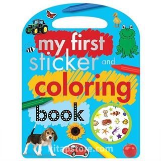 My First Sticker and Colouring Book