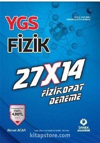 YGS Fizik 27x14 Deneme