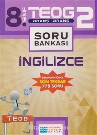 8. Sınıf TEOG 2 İngilizce Soru Bankası