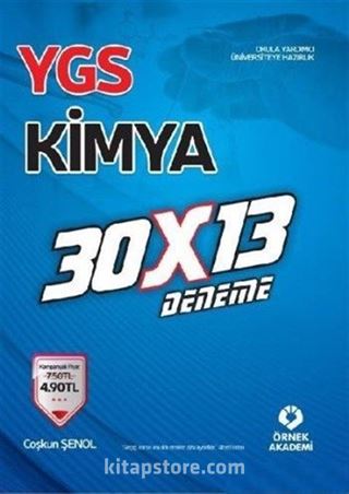 YGS Kimya 30x13 Deneme