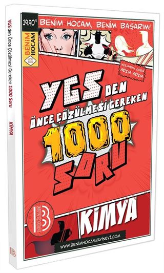 YGS'den Önce Çözülmesi Gereken 1000 Soru Kimya