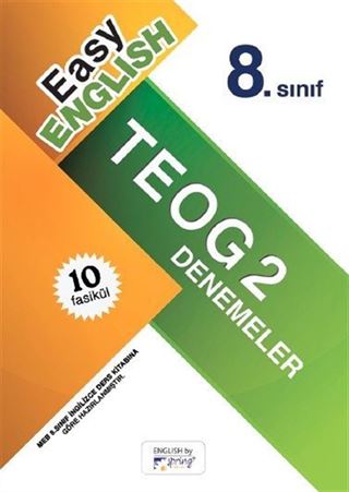 8. Sınıf Easy English TEOG 2 Denemeler (10 Fasikül)