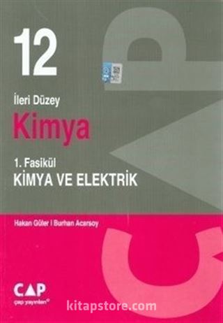 12. Sınıf İleri Düzey Kimya 1. Fasikül Kimya ve Elektrik