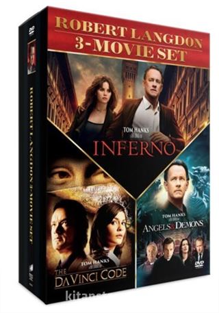 Robert Langdon (3 Film Set) (Da Vinci Şifresi - Melekler ve Şeytanlar - Cehennem)