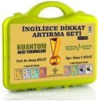 İngilizce Dikkat Artırma Seti Çantalı (8 Kitap)