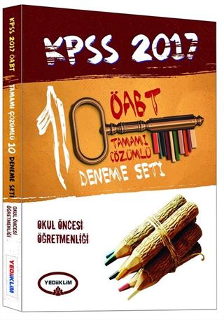 2017 KPSS ÖABT Okul Öncesi Öğretmenliği Tamamı Çözümlü Deneme Seti