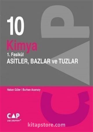 10. Sınıf Kimya 1. Fasikül Asitler Bazlar ve Tuzlar