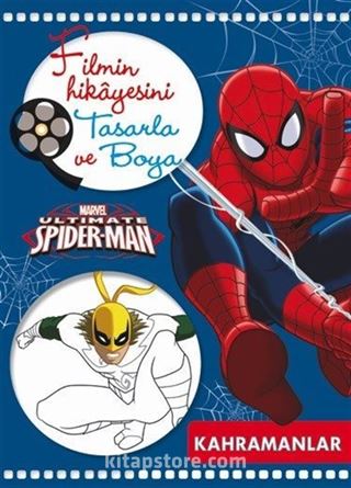 Marvel Ultimate Spider-Man Filmin Hikayesini Tasarla ve Boya