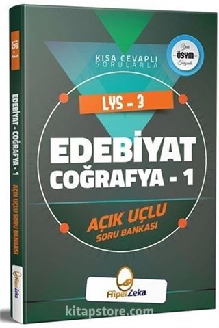 LYS 3 Edebiyat Coğrafya 1 Açık Uçlu Soru Bankası