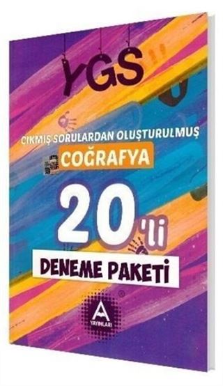 YGS Çıkmış Sorulardan Oluşturulmuş Coğrafya 20'li Deneme Paketi