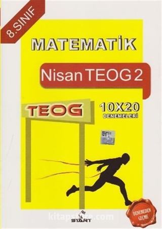 8. Sınıf Matematik Nisan TEOG 2 10x20 Denemeleri