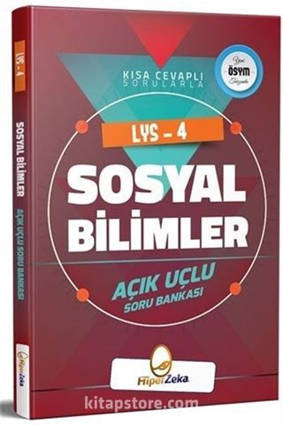 LYS 4 Sosyal Bilimler Açık Uçlu Soru Bankası