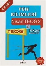 8. Sınıf Fen Bilimleri Nisan TEOG 2 10x20 Denemeleri