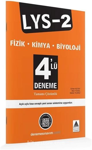 LYS-2 Fizik-Kimya-Biyoloji 4'lü Deneme