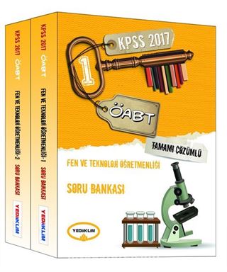 2017 KPSS ÖABT Fen ve Teknoloji Öğretmenliği Tamamı Çözümlü Soru Bankası