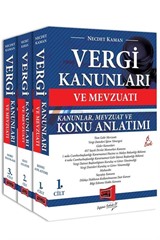 Vergi Kanunları ve Mevzuatı Konu Anlatımı ve Soru Bankası (3 Kitap)