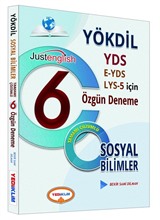 YÖKDİL Sosyal Bilimler Tamamı Çözümlü 6 Özgün Deneme