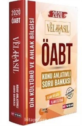 2020 ÖABT Din Kültürü ve Ahlak Bilgisi Öğretmenliği Konu Anlatımlı Soru Bankası