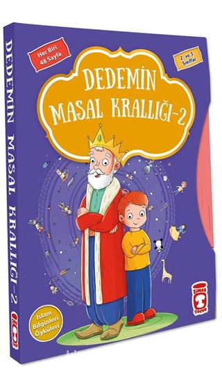 Dedemin Masal Krallığı- 2 Set (5 Kitap)