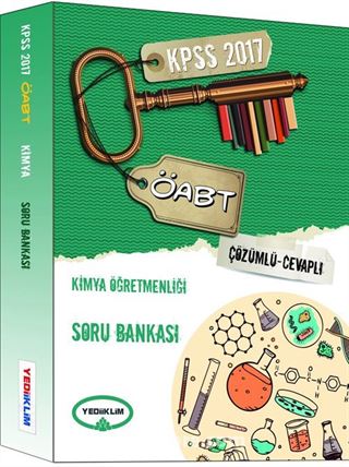 2017 KPSS ÖABT Çözümlü Cevaplı Kimya Öğretmenliği Soru Bankası