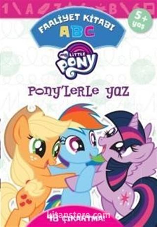 MLP Ponylerle Yaz A B C Faaliyet Kitabı