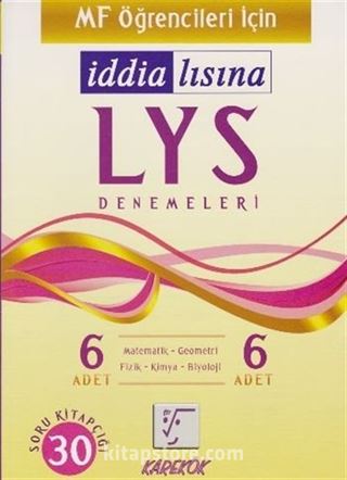 MF Öğrencileri İçin İddialısına LYS Denemeleri