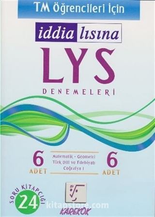 TM Öğrencileri İçin İddialısına LYS Denemeleri