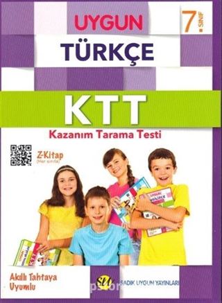 7. Sınıf KTT Türkçe Kazanım Tarama Testi