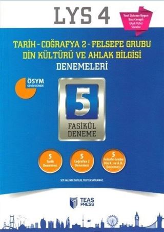 LYS 4 Tarih - Coğrafya 2 - Felsefe Grubu - Din Kültürü ve Ahlak Bilgisi