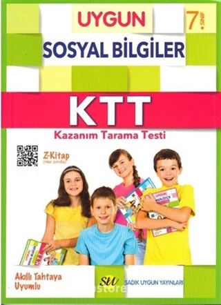 7. Sınıf KTT Sosyal Bilgiler Kazanım Tarama Testi