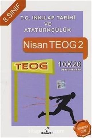 8. Sınıf Nisan TEOG 2 T.C. İnkılap Tarihi ve Atatürkçülük 10x20 Denemeleri