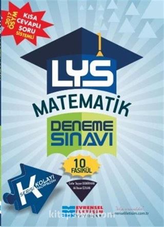 LYS Matematik Deneme Sınavı 10 Fasikül Eşit Ağırlık K Serisi