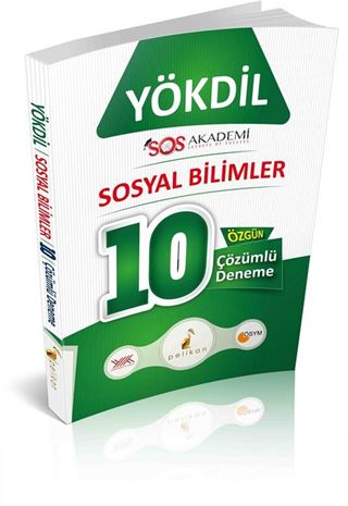 YÖKDİL Sosyal Bilimleri 10 Özgün Çözümlü Deneme