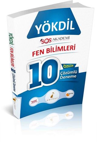 YÖKDİL Fen Bilimleri 10 Özgün Çözümlü Deneme