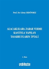 Alacaklılara Zarar Verme Kastıyla Yapılan Tasarrufların İptali