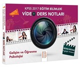 2017 KPSS Eğitim Bilimleri Gelişim ve Öğrenme Psikolojisi Video Ders Notları