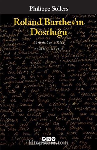 Roland Barthes'ın Dostluğu